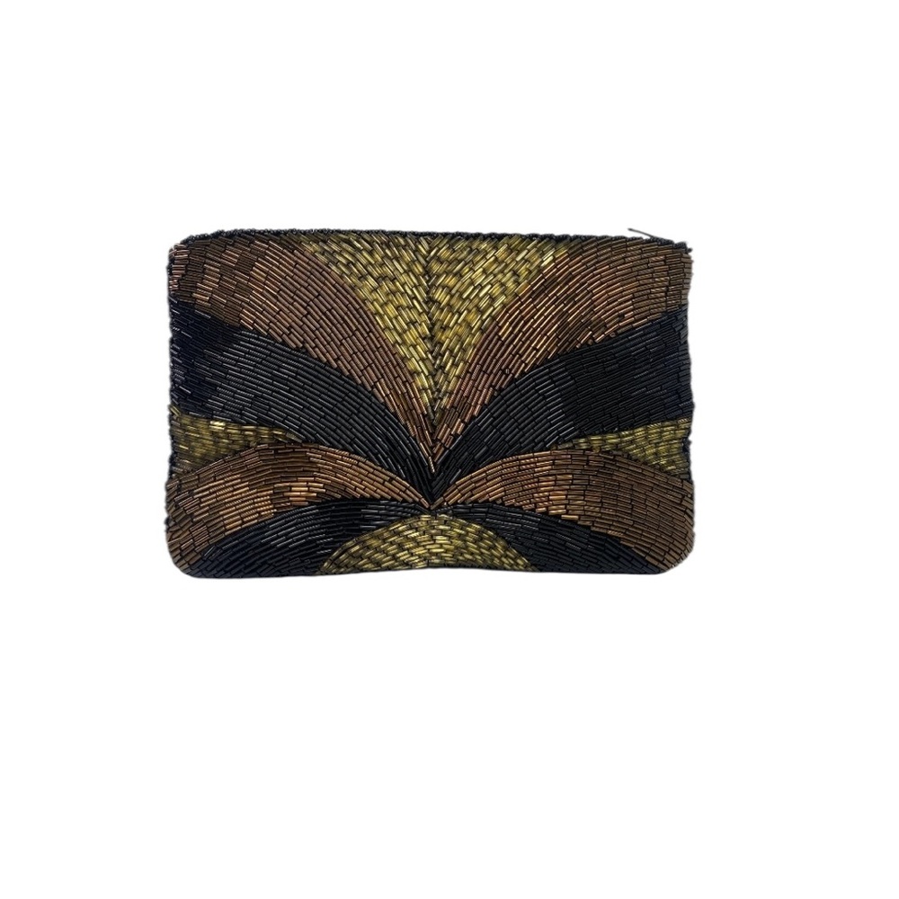 Hand Made La Regale LTD Art Deco Beaded Clutch Purse